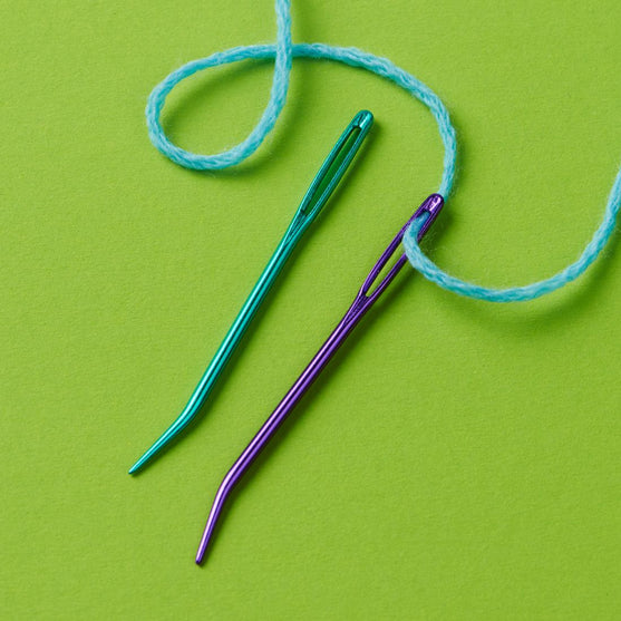 

Wool Needles/Darning Needles with a Curved & Blunt Tip - Hobbii
2