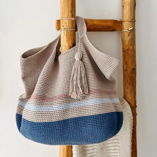 Lola - Subtle Striped Tote
