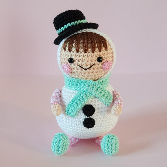 Poupée bonhomme de neige