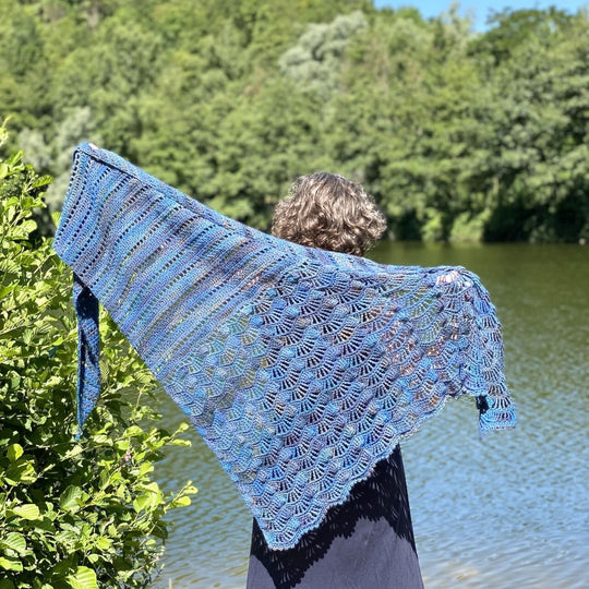 Winter Glow - Shawl