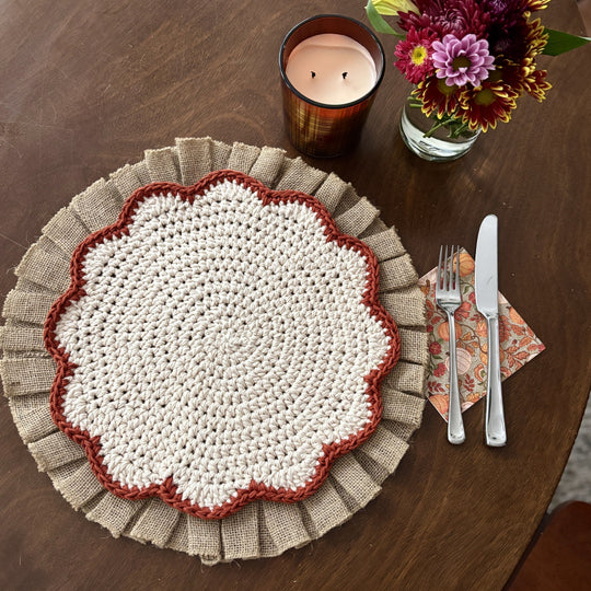 Scallops - Set de table rond