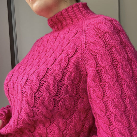 

Easy Cable Sweater
2