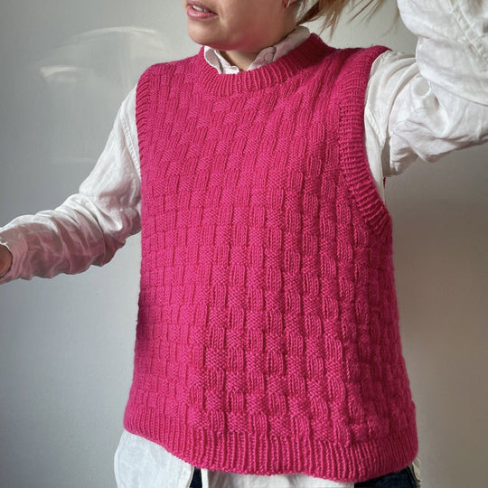 Easy Square Slipover - Pull sans manches