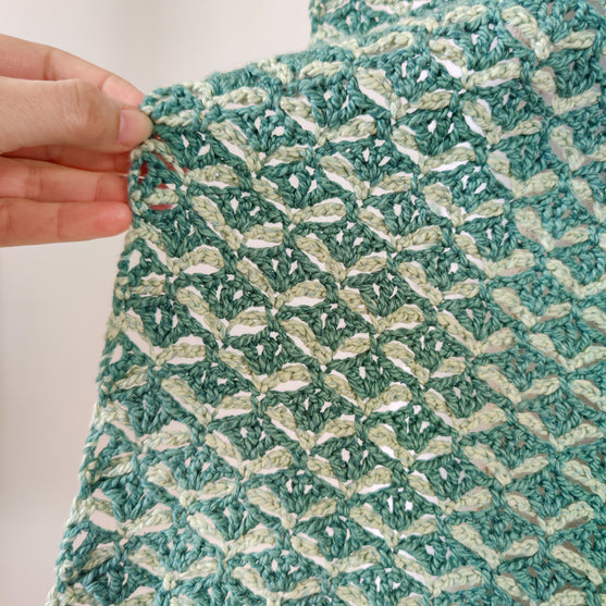 

Verdant Wave - Écharpe
3