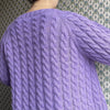 

Easy Cable Cardigan - Gilet
4