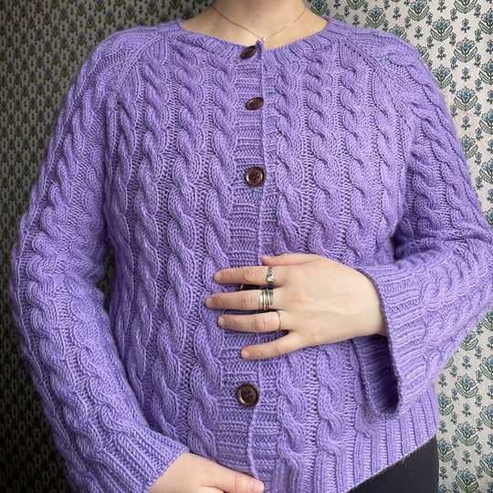 Easy Cable Cardigan
