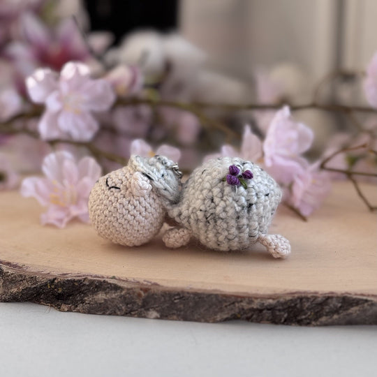 Sleepy Sheep - Keychain