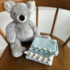 

Candy Stripes - Burp Cloth
7