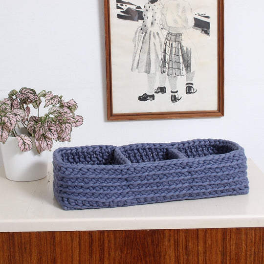 Trio - Basket with 3 compartments