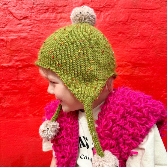 

Triple pompom - Kids hat
2