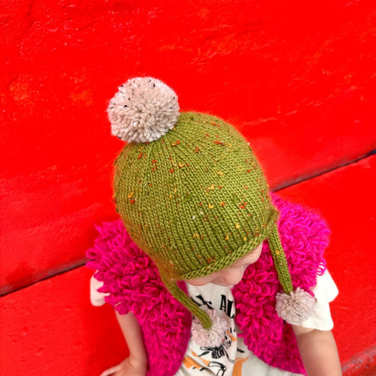 Triple pompom - Kids hat