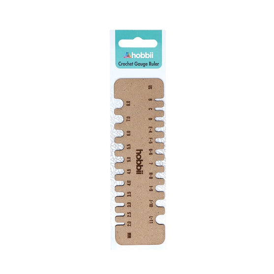 

Crochet Gauge Ruler - Hobbii
2