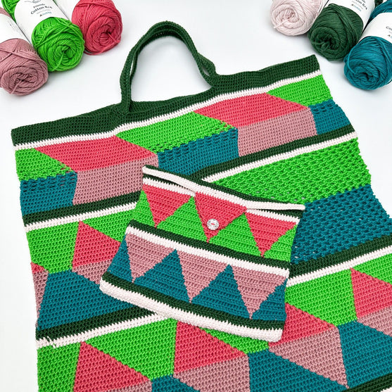 

Retro - Tote Bag et Pochette
4
