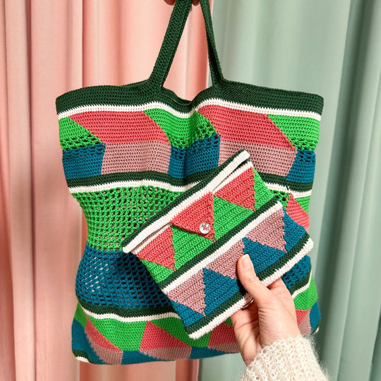 Retro - Tote Bag and Pouch