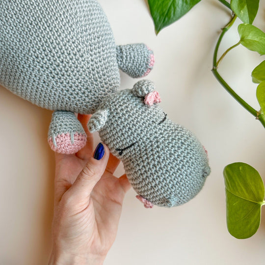 Fiona l’hippopotame - Doudou plat