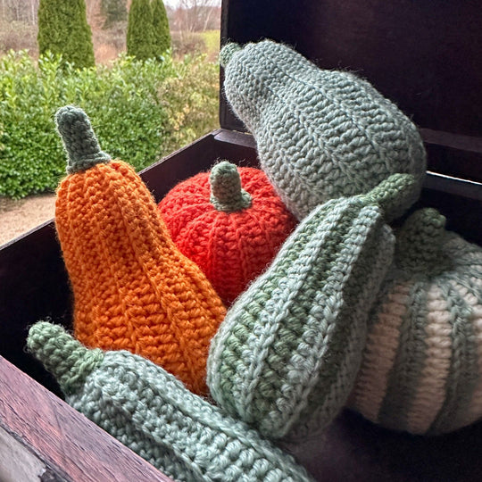 Decorative Pumpkins - Oblong