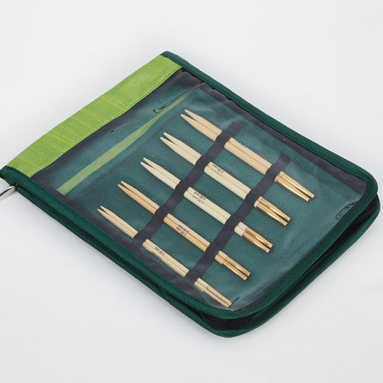 

Bamboo Interchangeable Circular Needle Set  - Beginner - KnitPro
5