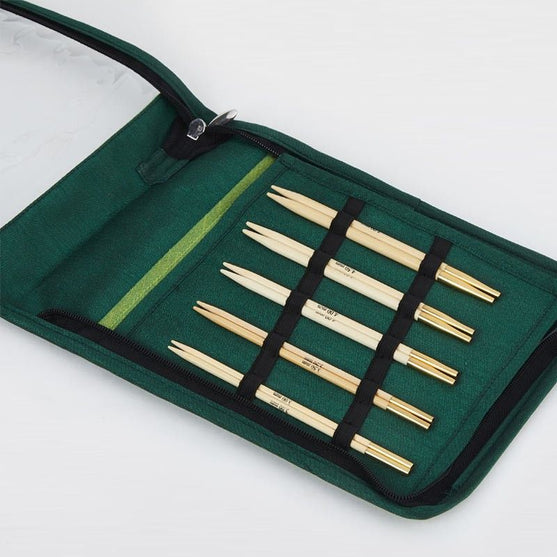 

Bamboo Interchangeable Circular Needle Set  - Beginner - KnitPro
2