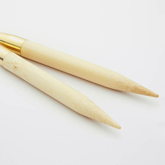 

Aiguilles circulaires interchangeables Bamboo - KnitPro
3