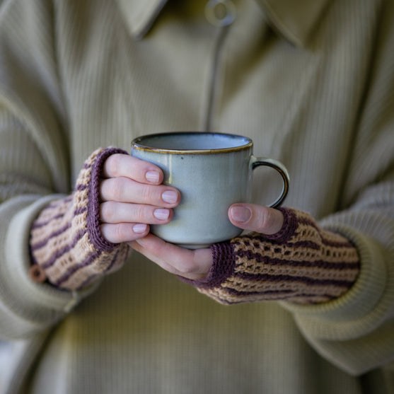 

2nd Sunday of Advent - Crochet - Kaleidoskope - Fingerless Mittens
1