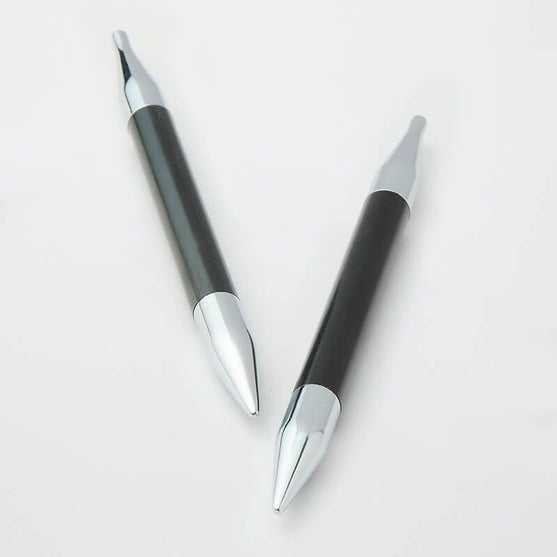 

Karbonz Short Interchangeable Circular Needles - KnitPro
2