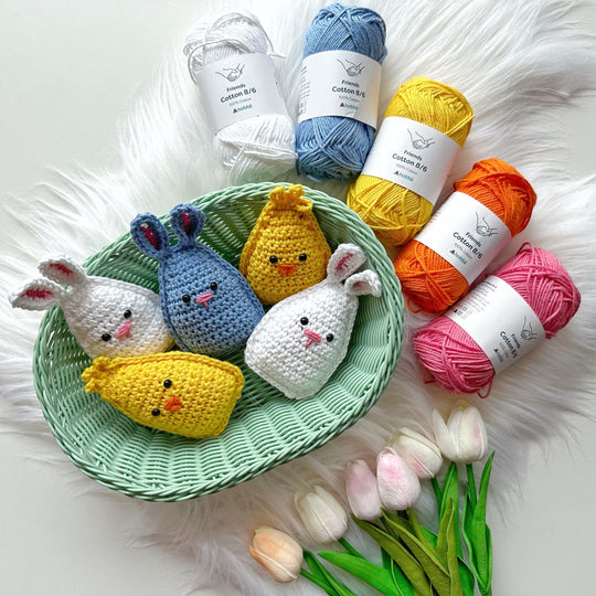 Cute Easter Bunny  and Chick