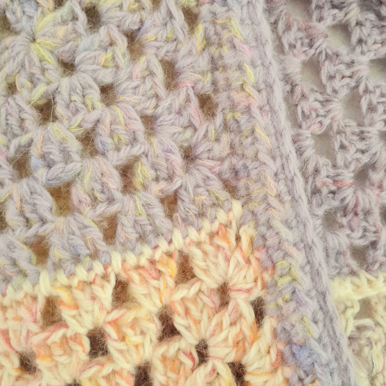 

Lavender - Granny Square Vest
4