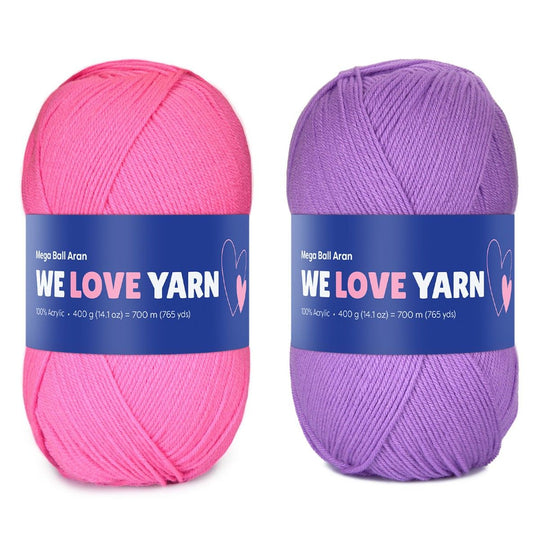Mega Ball Aran 400 g - We Love Yarn