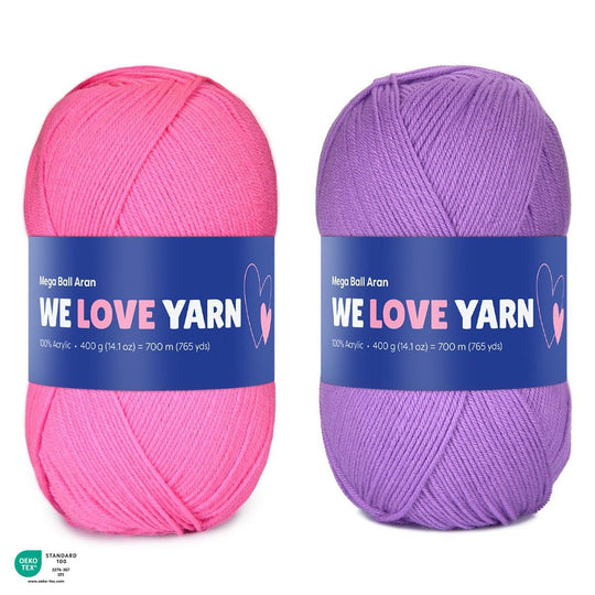 Mega Ball Aran 400 g - We Love Yarn