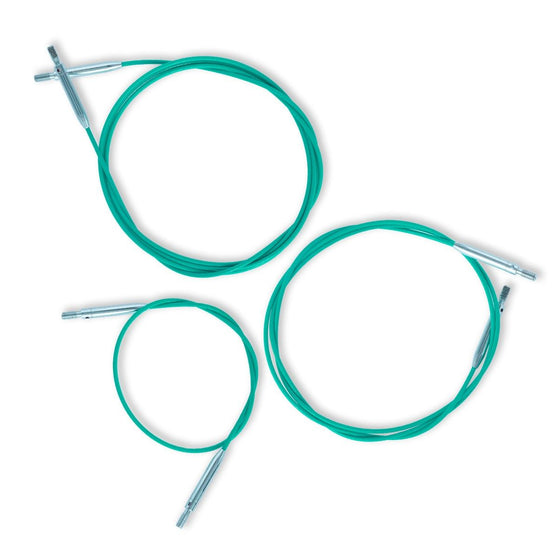 

Swivel Cable  - Teal - KnitPro
1