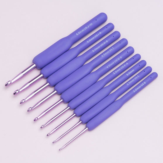 

Cosmo Crochet Hook Set - 9 Sizes - Wisteria - Hobbii
7