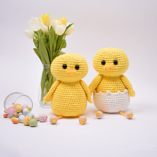 Easter Chicks Perle and Pedro - Large