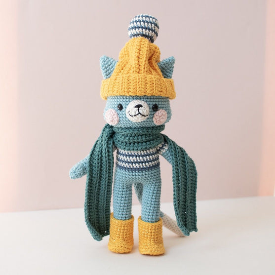 

Lenny Cat - Crochet Kit
1