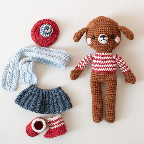 

Madeleine Dog - Crochet Kit
3