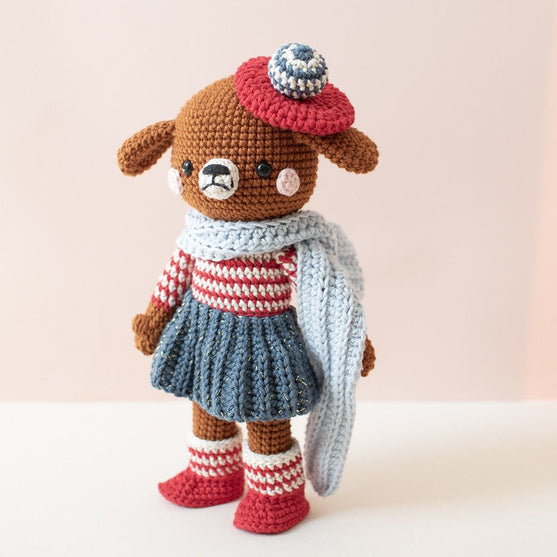 

Madeleine Dog - Crochet Kit
4