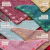 

Pressed Flowers Kerchief - Bandana en Mosaïque
11