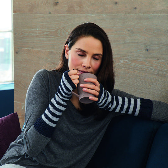 Striped Arm Warmers