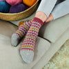 

Socks in Fair Isle Pattern
1