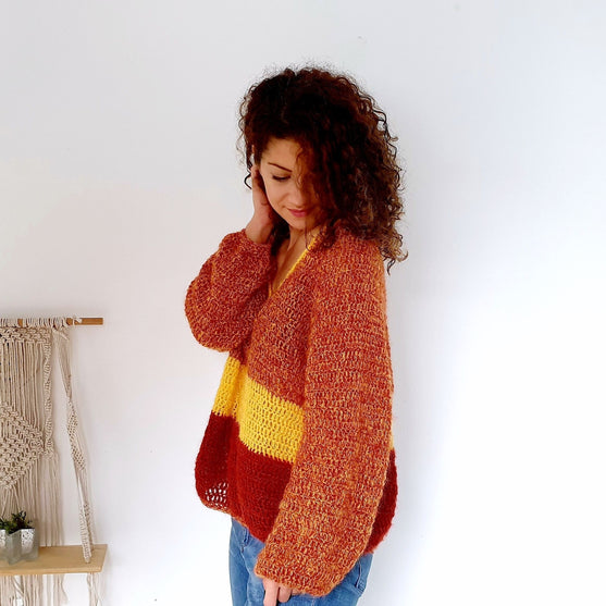 

Rusty Gold Sweater
4