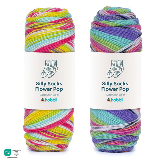 Silly Socks Flower Pop - Hobbii