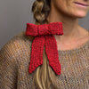 

Knitted Bow - Christmas Decoration
1