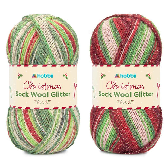 

Christmas Sock Wool Glitter (Édition limitée) - Hobbii
1