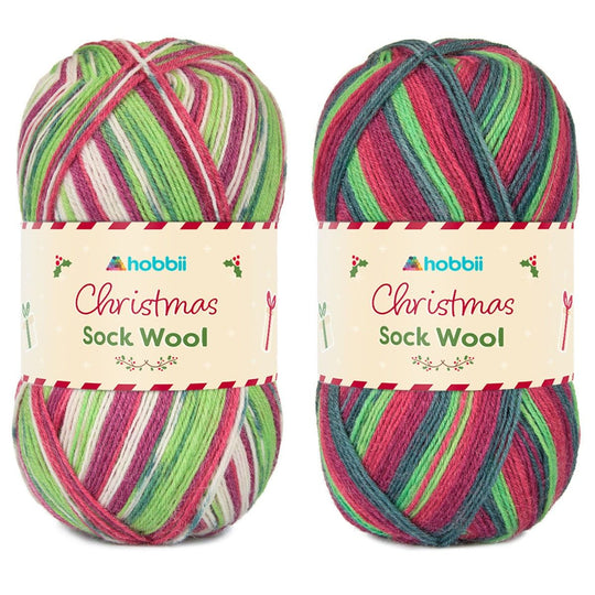 Christmas Sock Wool (Édition limitée) - Hobbii