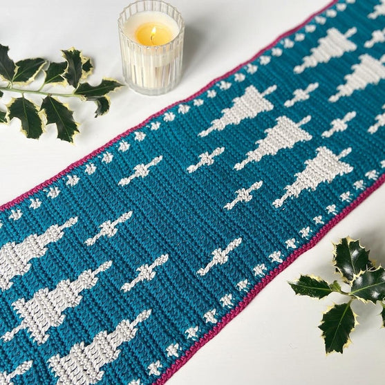

Starry Spruce - Table runner
3