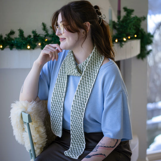 1er dimanche de l&#39;Avent - Crochet - Steppingstone - Écharpe