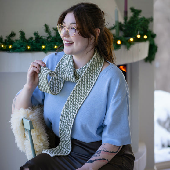 

1st Sunday of Advent - Crochet - Steppingstone - Scarf
2