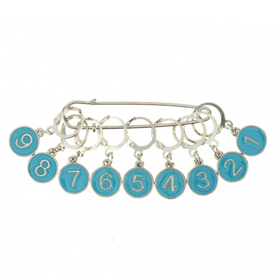 Marqueurs de mailles numérotés et épingle à nourrice - Hobbii