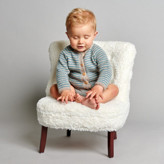 

Trollius Baby Cardigan
3