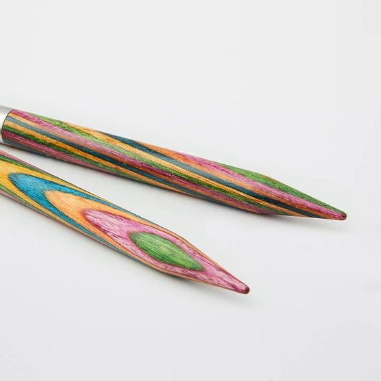 

Aiguilles circulaires interchangeables Symfonie en bois de bouleau - KnitPro
6