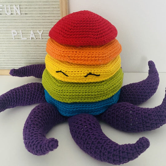 Octopus - Jouet à empiler